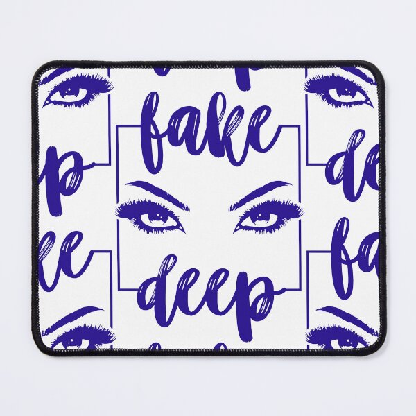 Item preview, Fake Deep Violet Gaze Behind Confident Eyes designed and sold by SplashTastic.