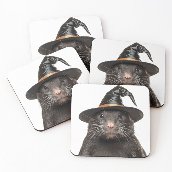 Item preview, Mole Wearing Halloween Witch Hat designed and sold by LazyOwlStore.