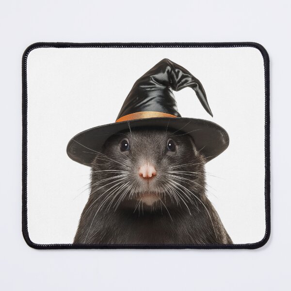 Item preview, Mole Wearing Halloween Witch Hat designed and sold by LazyOwlStore.