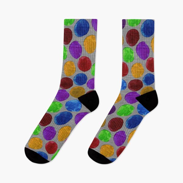 Item preview, Watercolor cute painted dots on linen-like background designed and sold by SylvieVibes.