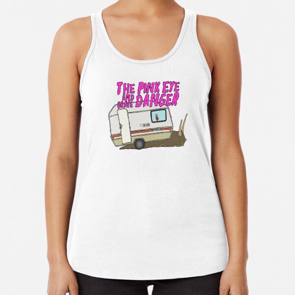 Vista previa del artículo con la obra «Camper de babosas», diseñado y vendido por The Pink Eye And Grave Danger Merch Shop.