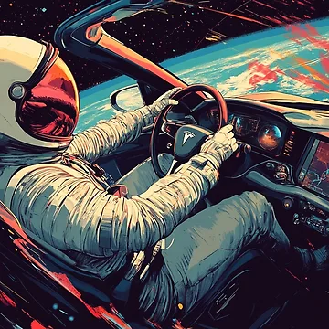 Artwork thumbnail, Galaxy Racer by SheldonLin