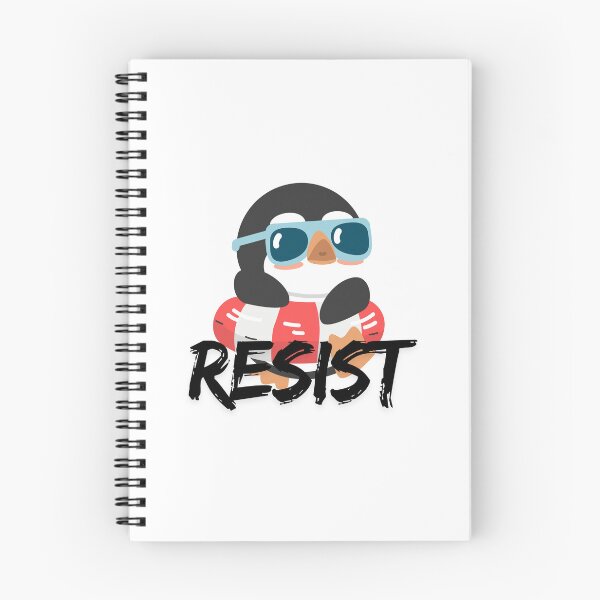 Item preview, Resist Penguin designed and sold by Red-forever.