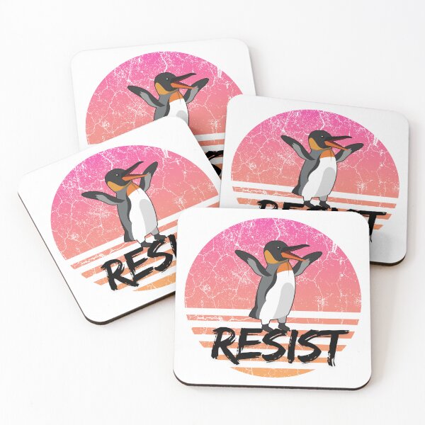 Item preview, Resist Penguin designed and sold by Red-forever.