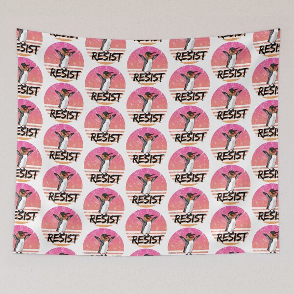 Item preview, Resist Penguin designed and sold by Red-forever.