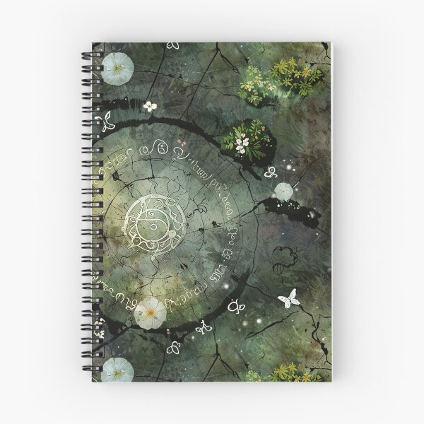 Item preview, Circles with ancient characters engraved on cracked stone surface designed and sold by CoolPixels.