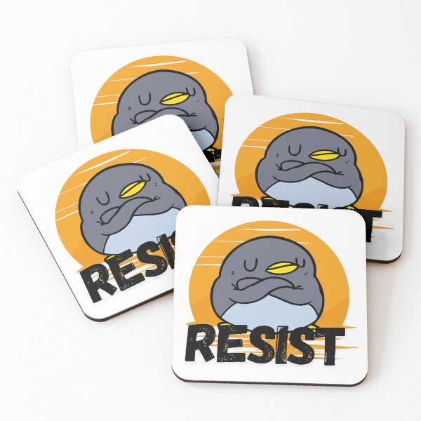 Item preview,  Resist Penguin designed and sold by Red-forever.