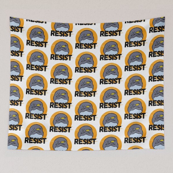 Item preview,  Resist Penguin designed and sold by Red-forever.