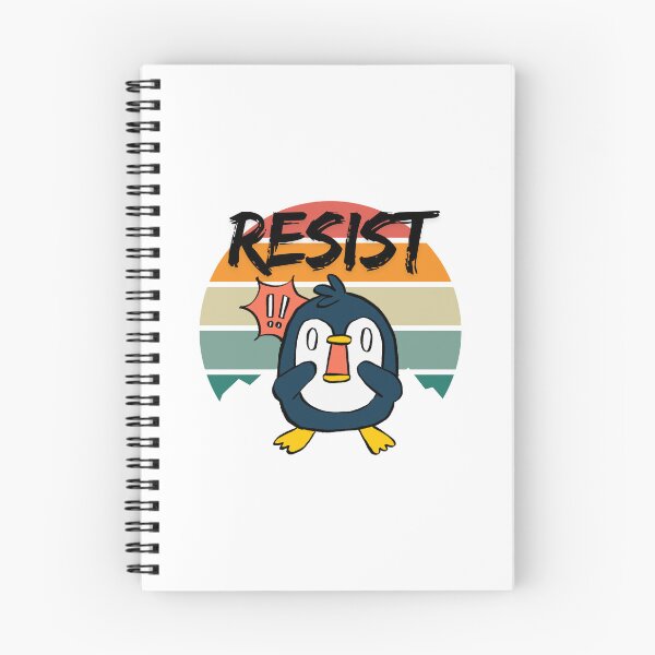 Item preview, Resist Penguin designed and sold by Red-forever.