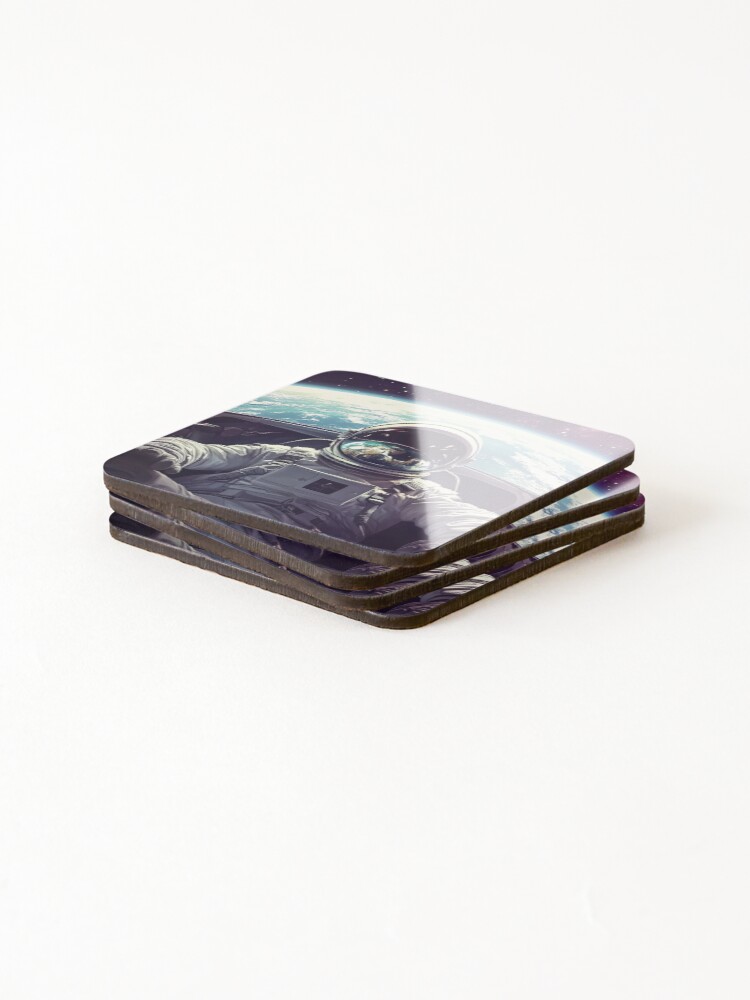 Thumbnail 4 of 5, Coasters (Set of 4),  Galaxy Racer designed and sold by SheldonLin.