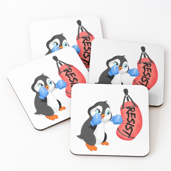 Item preview, Resist Penguin designed and sold by Red-forever.
