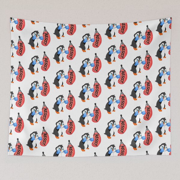 Item preview, Resist Penguin designed and sold by Red-forever.