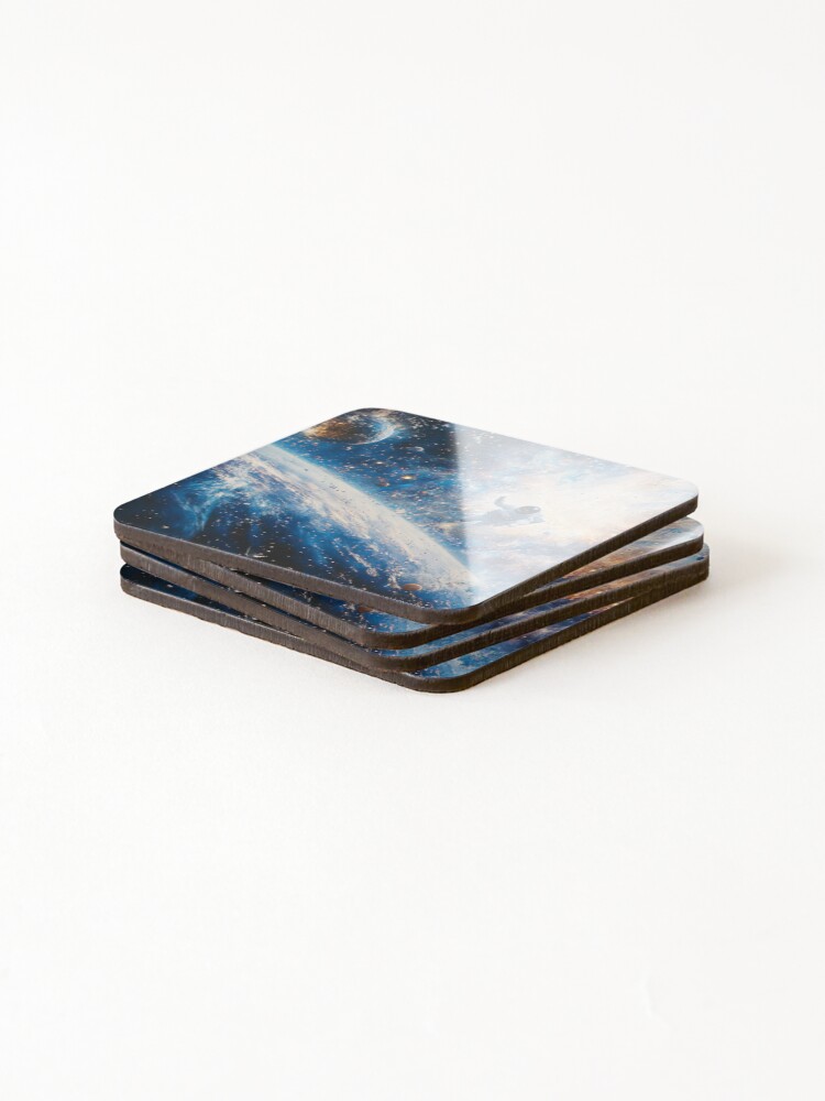 Thumbnail 4 of 5, Coasters (Set of 4),  Galaxy Racer designed and sold by SheldonLin.