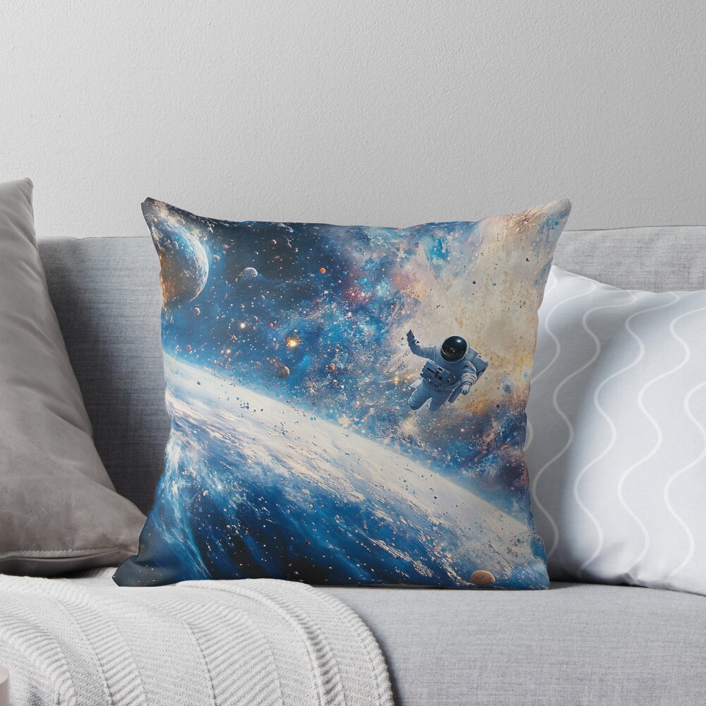 Item preview, Throw Pillow designed and sold by SheldonLin.