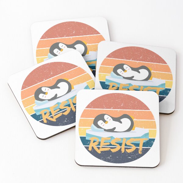 Item preview, Resist Penguin designed and sold by Red-forever.