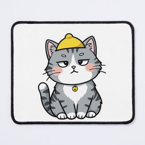 Item preview, "Cat with a Confused Look" designed and sold by AIDreamCraft10.