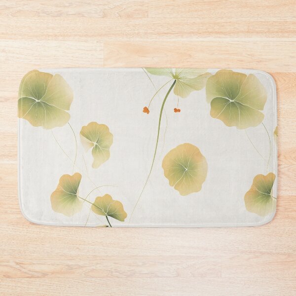 Item preview, Minimalist art pattern with Soft Green and Yellow Leaves designed and sold by CoolPixels.
