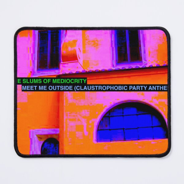 Item preview, The Slums of Mediocrity - "Meet Me Outside (Claustrophobic Party Anthem)" Cover Art designed and sold by Araible Designs.
