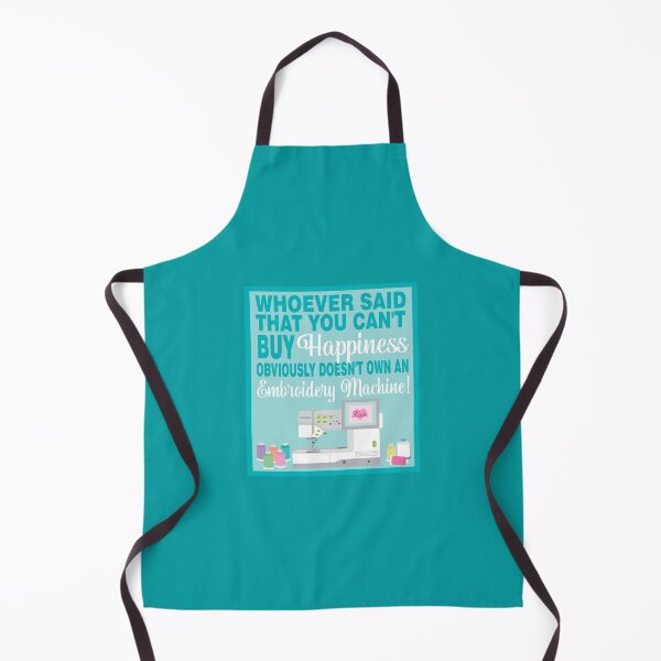 Item preview, Whoever said that you can't buy happiness - EMBROIDERY MACHINE designed and sold by StellarFX.