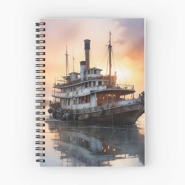 Item preview, Vintage Paddle Steamer designed and sold by Random Designs.