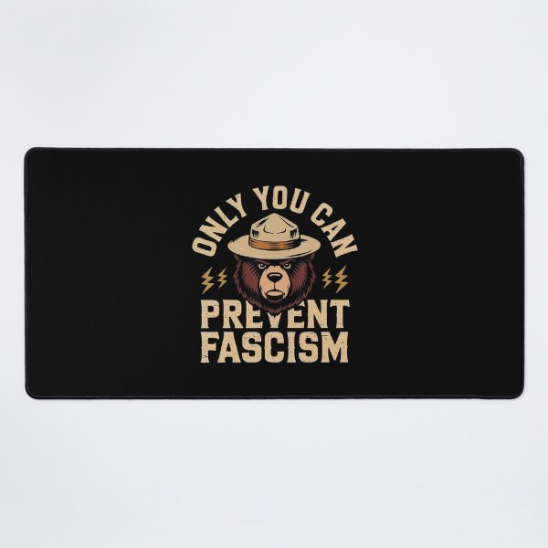 Item preview, Only You Can Prevent Fascism Bear 2025 Retro designed and sold by GrulkeNedrow.