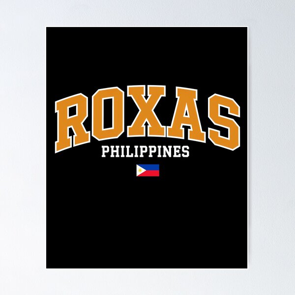 Vista previa del artículo con la obra «Ciudad de Roxas, Filipinas PH Pinoy Filipino Hombres Mujeres», diseñado y vendido por rafaeltto.