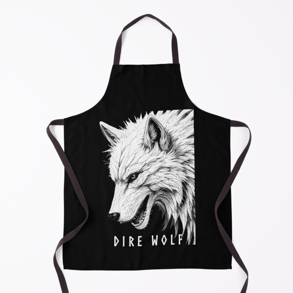 Item preview, Dire Wolf Face Extinct Species Return Wolves DNA designed and sold by GrandeDuc.