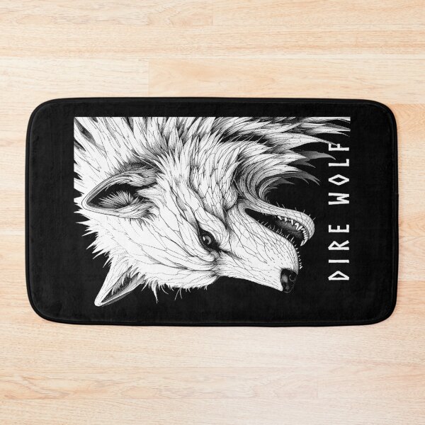 Item preview, Dire Wolf Face Extinct Species Return Wolves DNA designed and sold by GrandeDuc.