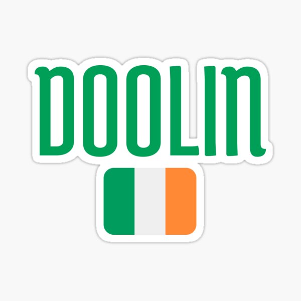 Item preview, DOOLIN-Ireland Flag designed and sold by BjornLundstrom.