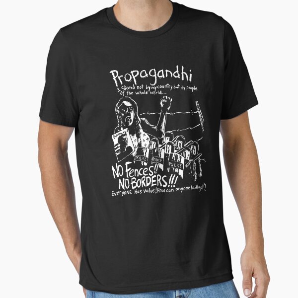 Camiseta Masculina propagandhi - ESTAMPARIA ROCK NA VEIA