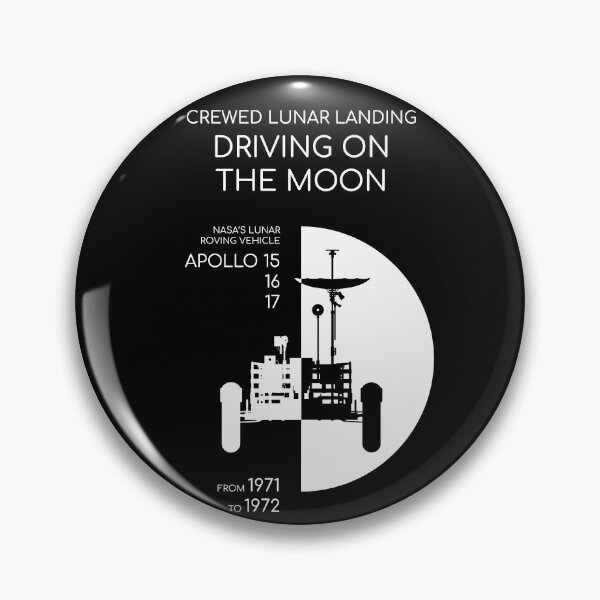 Item preview, Driving on The Moon. Crewed Lunar Landing. Apollo 15-16-17 (Pop) designed and sold by BGALAXY.