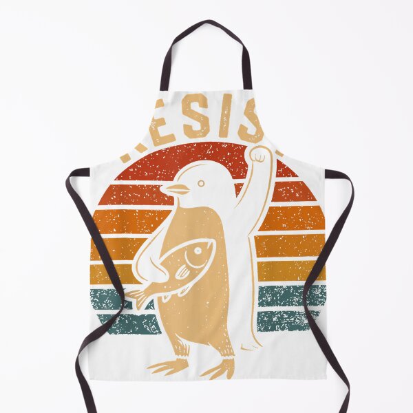 Item preview, Funny Penguin Resist Penguins Protest Against Tariffs designed and sold by IDIVAGANTE.