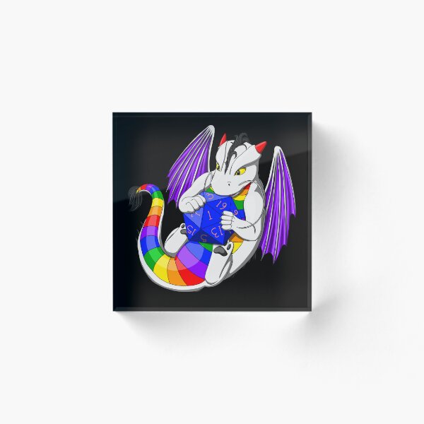Artikelvorschau, Stolzer Drache 2 – Regenbogen entworfen und verkauft von StaticKlingShop.