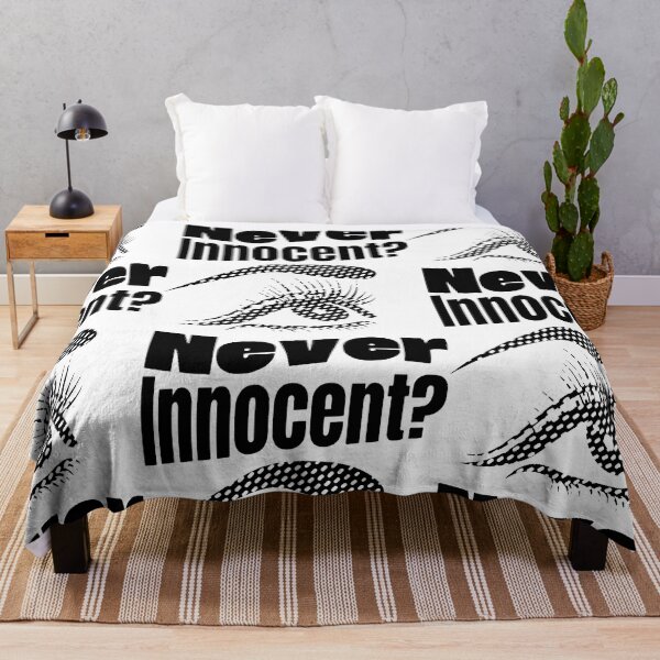 Item preview, Innocent? Never Monochrome Eye Irony Boldness designed and sold by SplashTastic.