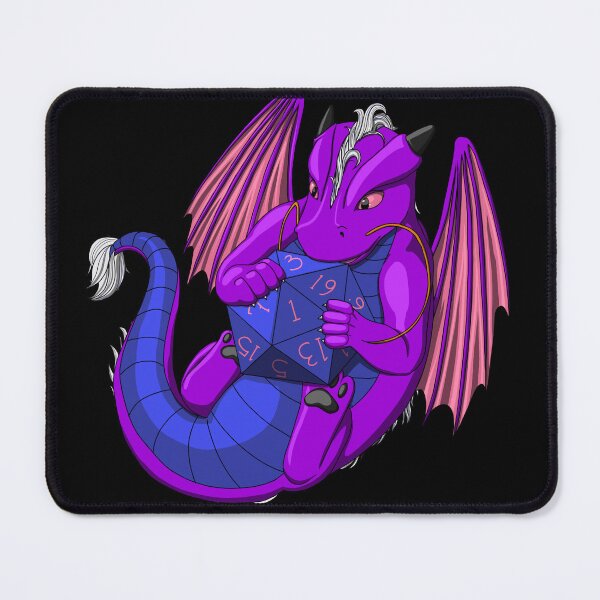 Item preview, Pride Dragon 2 - Genderfluid designed and sold by StaticKlingShop.