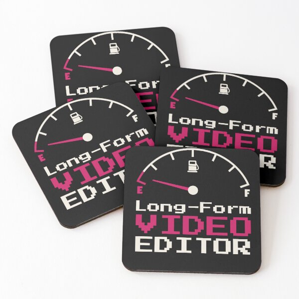 Item preview, Speedometer Pixel Quote Long-Form Video Editor designed and sold by TurtleDojo.