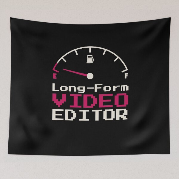 Item preview, Speedometer Pixel Quote Long-Form Video Editor designed and sold by TurtleDojo.