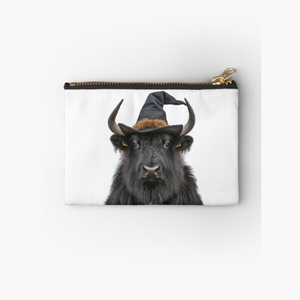 Item preview, Musk ox Wearing Halloween Witch Hat designed and sold by LazyOwlStore.