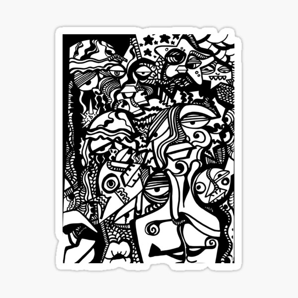 Vista previa del artículo con la obra «Hundimiento», diseñado y vendido por Makabrre.