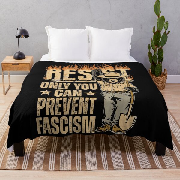 Item preview, Only You Can Prevent Fascism Bear Resist National Parks Bear designed and sold by GrulkeNedrow.