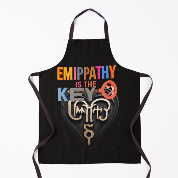 Item preview, EMPATHY IS THE KEY T-SHIRT – Unlock Compassion & Inspire Kindness designed and sold by Mikel-empire.