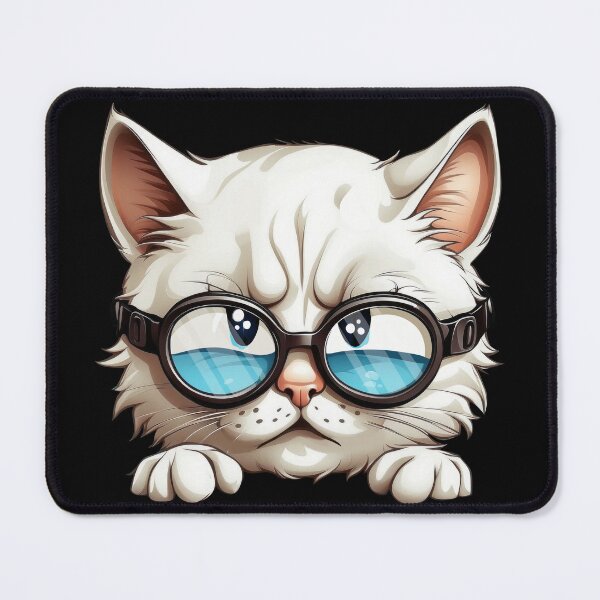 Item preview, Cat Wearing Oversized Goggles designed and sold by TurtleDojo.