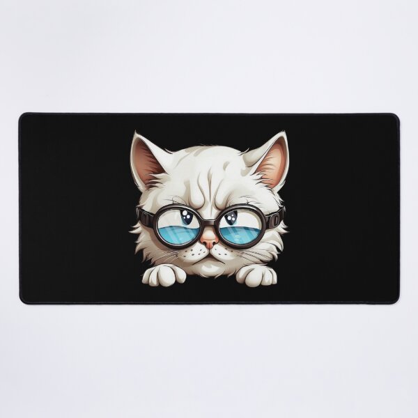 Item preview, Cat Wearing Oversized Goggles designed and sold by TurtleDojo.