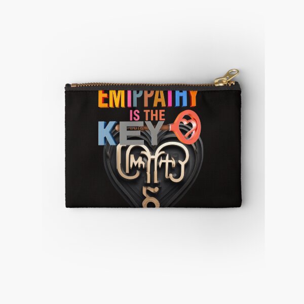 Item preview, EMPATHY IS THE KEY T-SHIRT – Unlock Compassion & Inspire Kindness designed and sold by Mikel-empire.