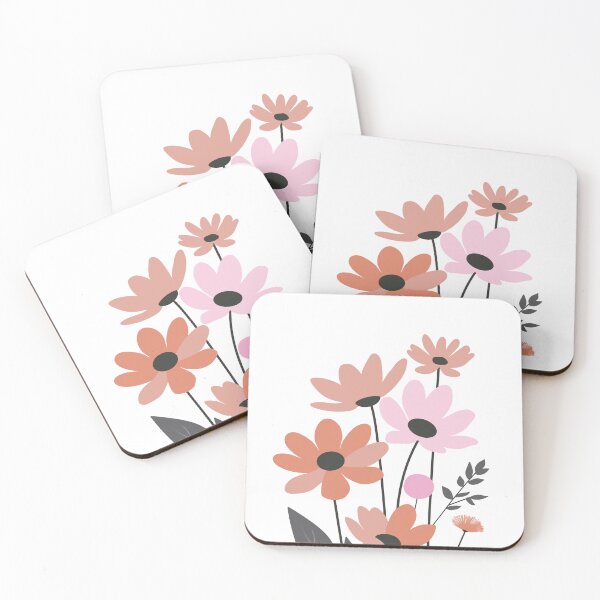 Item preview, Minimalist hand drawn flower leaf Set 03 designed and sold by Itjung-Room.