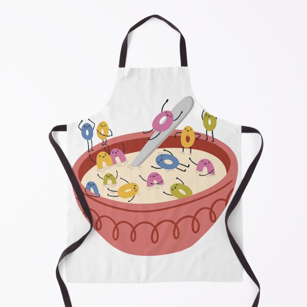Item preview, Cereal Characters Pool Party Bowl designed and sold by TurtleDojo.
