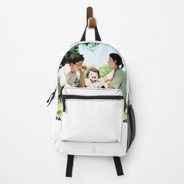 Item preview, Anime Family Scene With Love Quote designed and sold by TurtleDojo.