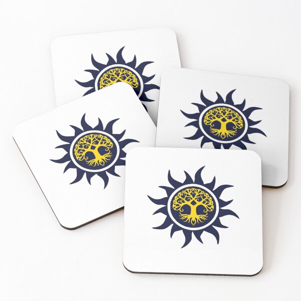 Item preview, The Beauty of a Tree Inside a Silhouette of Sun. designed and sold by TheMysticNook.