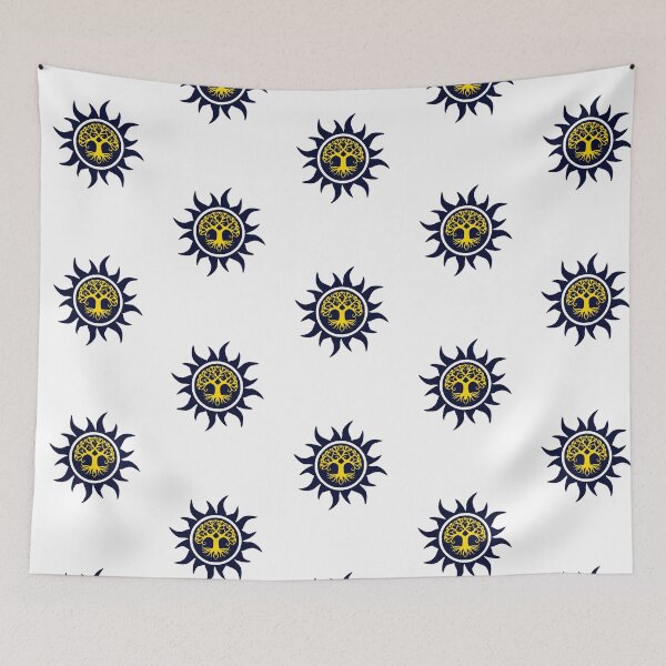 Item preview, The Beauty of a Tree Inside a Silhouette of Sun. designed and sold by TheMysticNook.