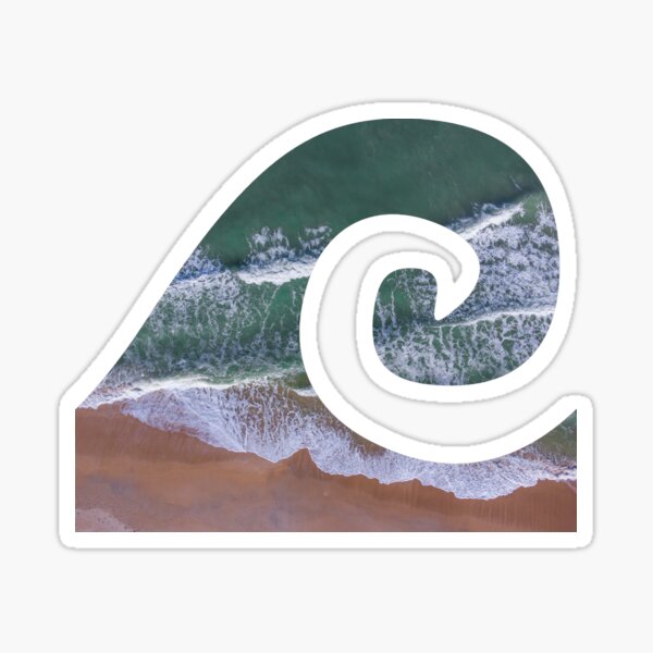 Florida Wave Outline Sticker